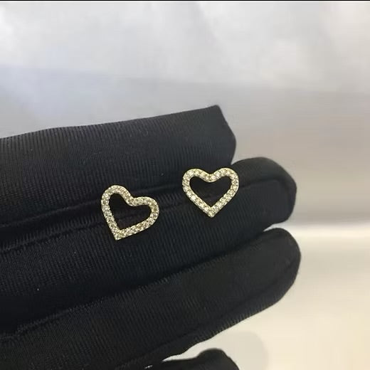 Heart Earrings.