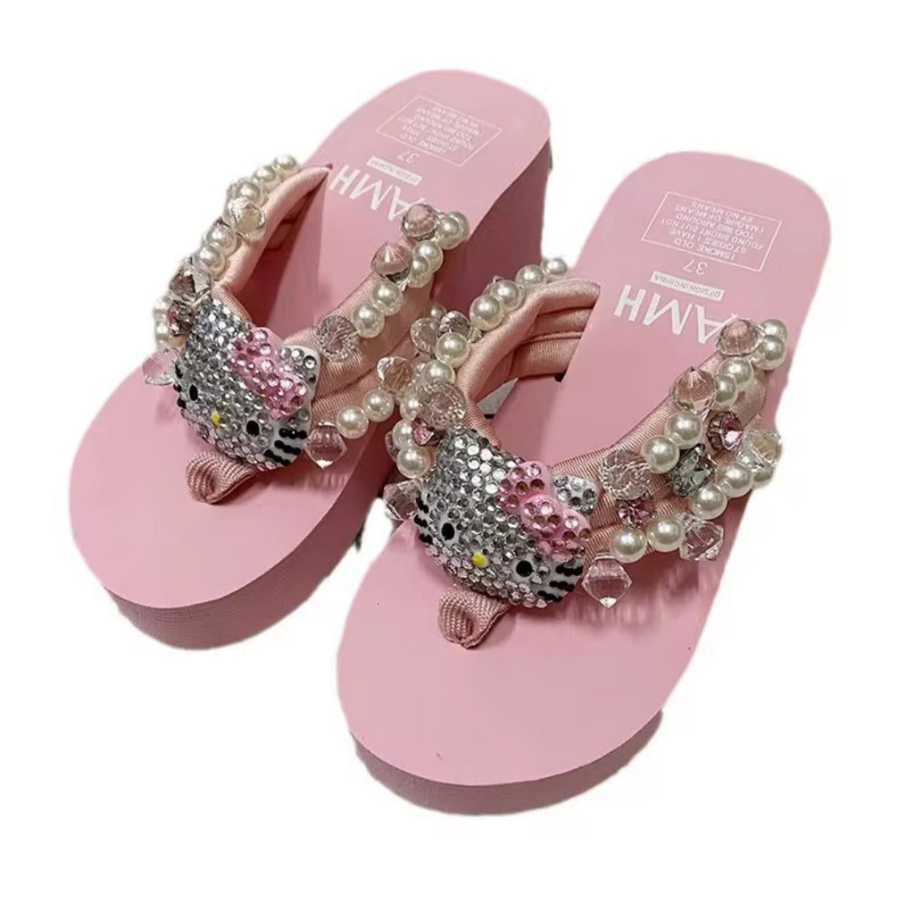 Hello Kitty Bling Platforms